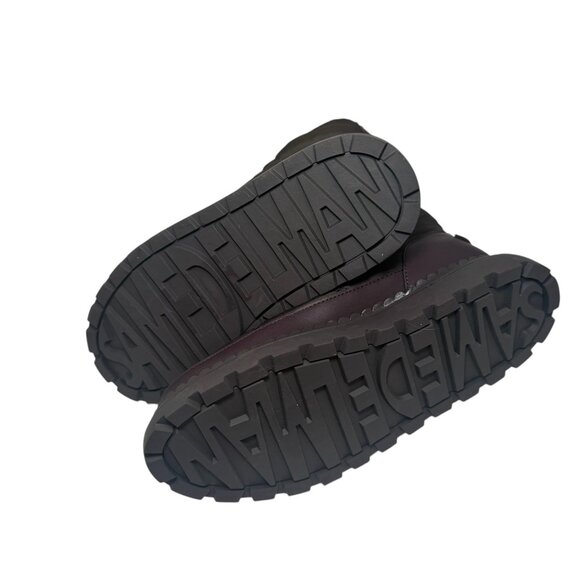 Sam Edelman Women's Ozie Puffer Bootie, Army Green/Coffee, Size 7.5 NEW - Picture 5 of 5